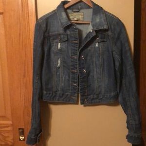 Jean jacket size S medium blue good condition